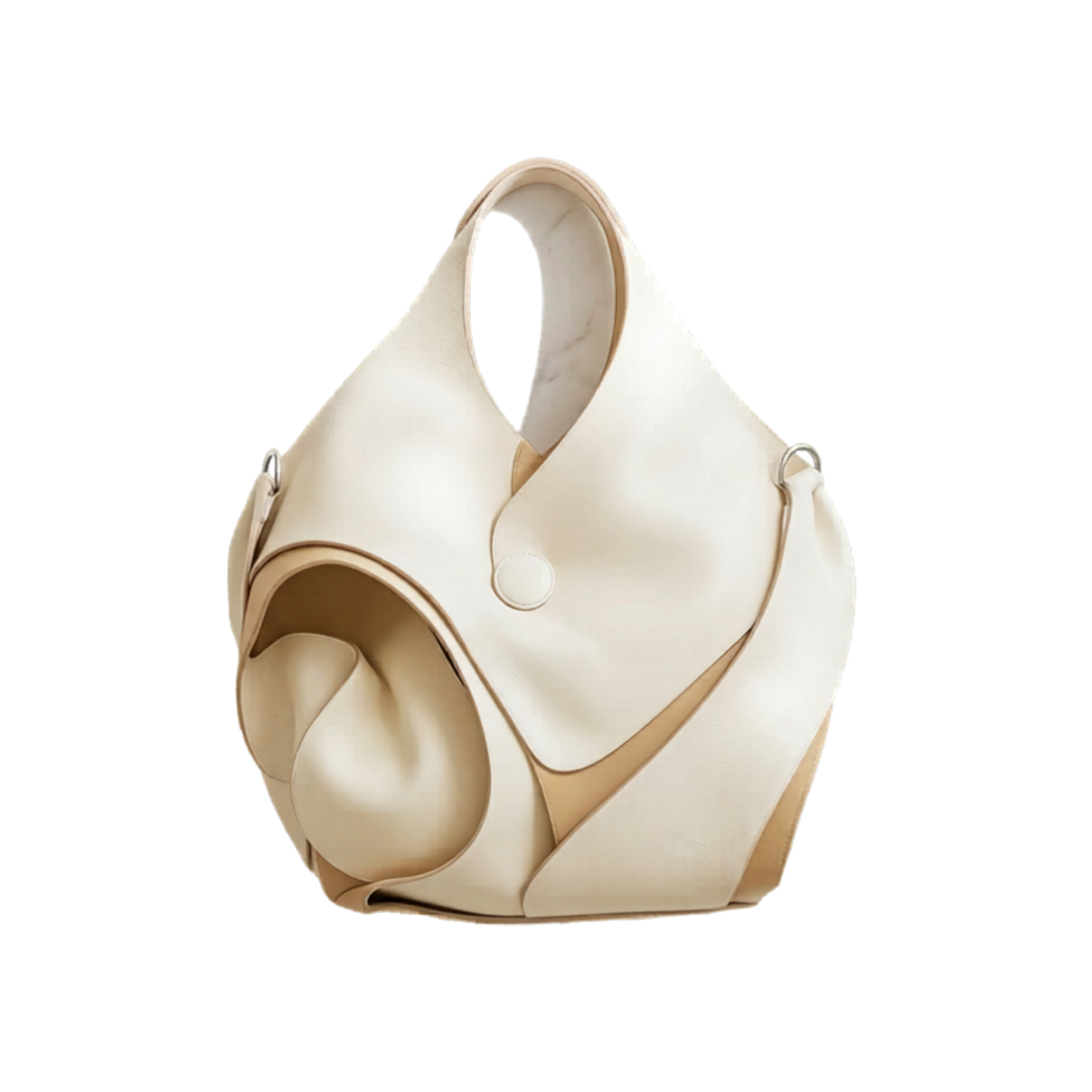 Cream Origami Tote